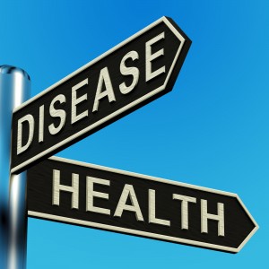disease health street sign