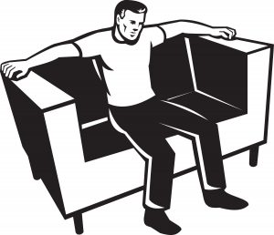 man-sitting-on-couch-chair