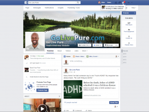 go live pure Facebook