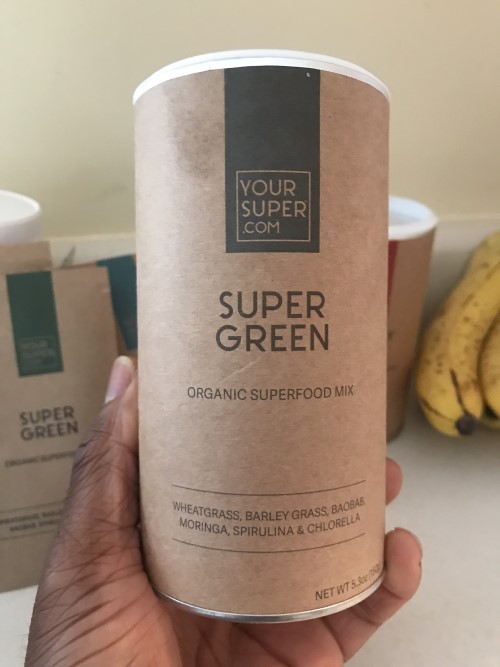 Super Green - YourSuper.com  Green Super food powder mix