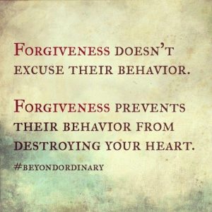forgive and forgiveness