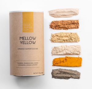 Mellow Yellow Yoursuper.com Turmeric mix